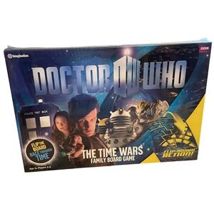 Doctor Who The Time Wars Family Board Game Imagination BBC 2009 New Sealed